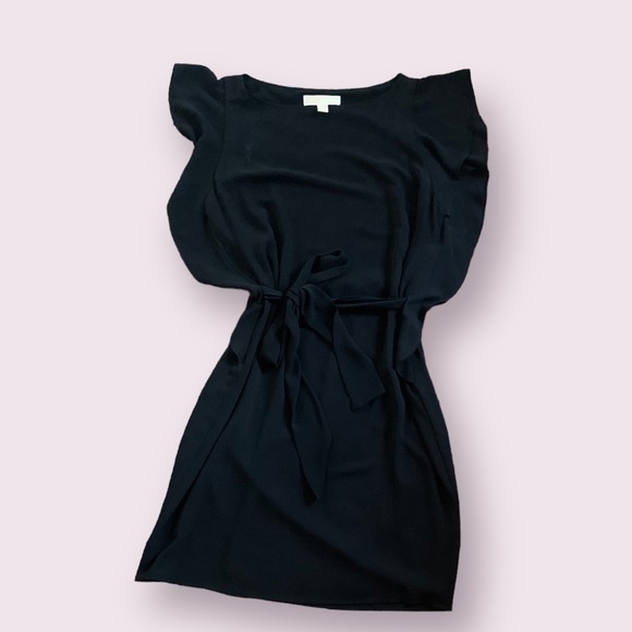 MICHAEL KORS Ruffle Little Black Dress - Picture 4 of 4